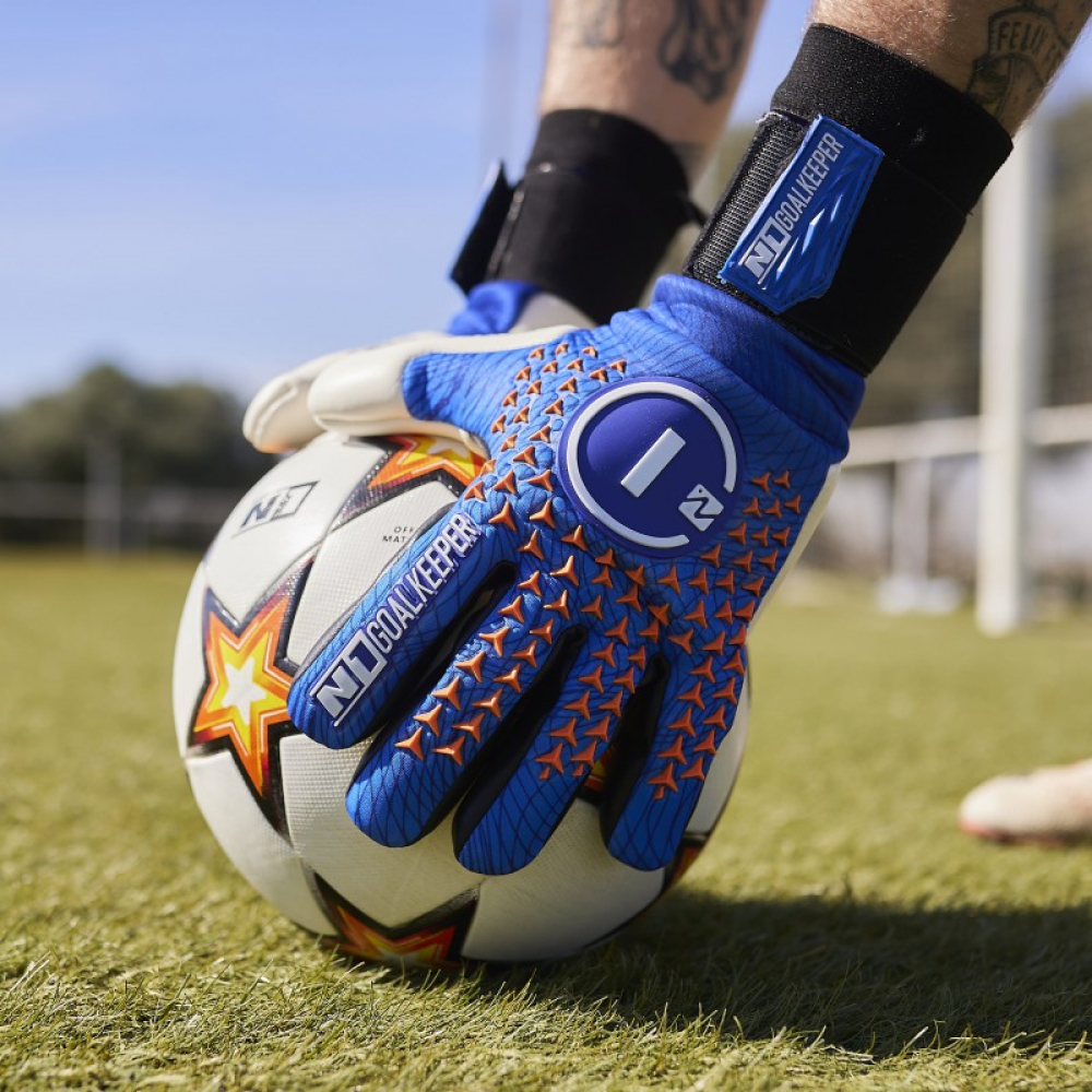 Scorpius 2.0 Blue Orange Keepershandschoenen - Dynamische Grip en ...