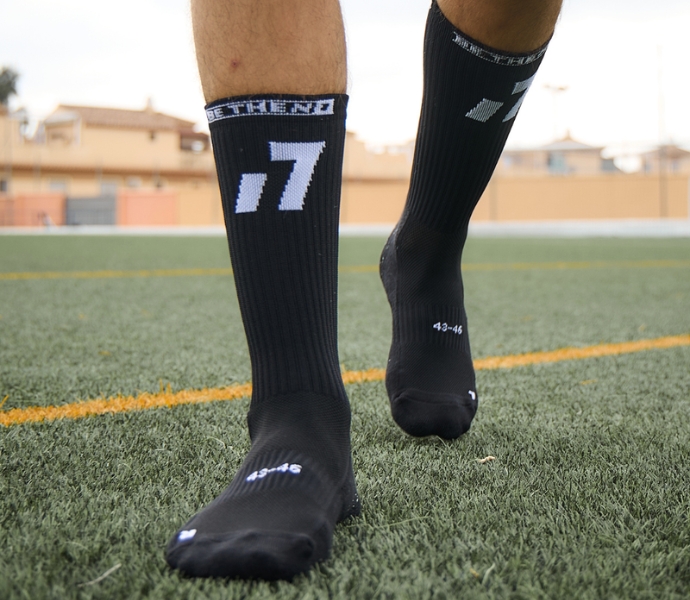 N1 Grip Socks Black